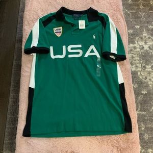 NWT Men’s Ralph Lauren USA polo
